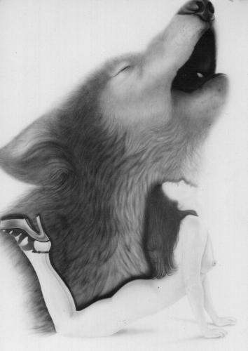 Portrait  Femme-Loup